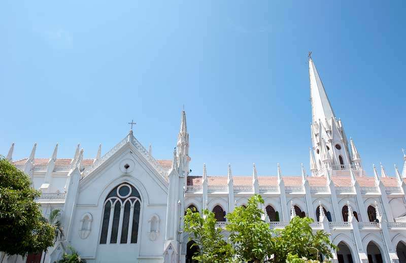 St. Thomas kathedraal in Chennai<br>