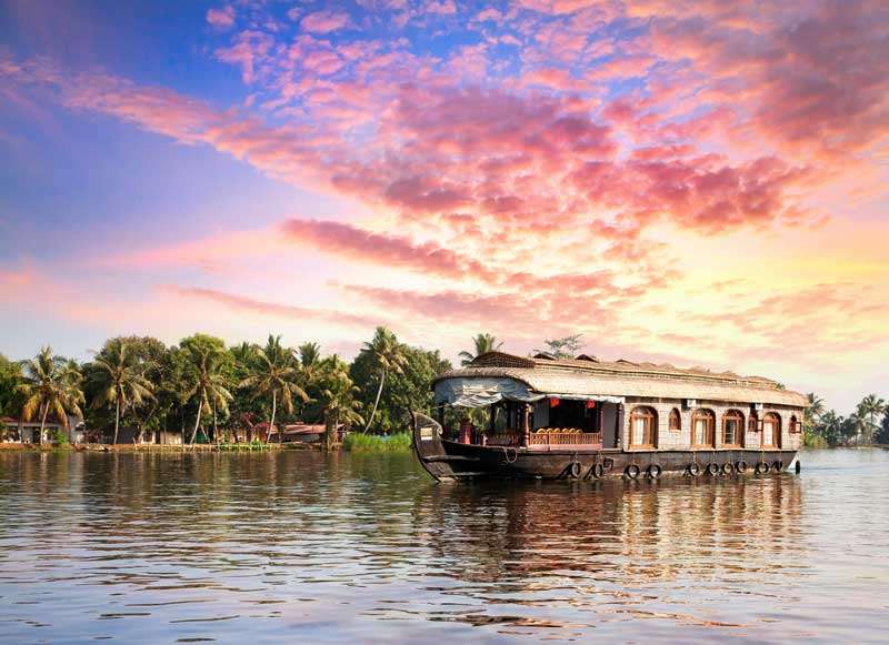 Maak een cruise door de Backwaters van Kerala<br>