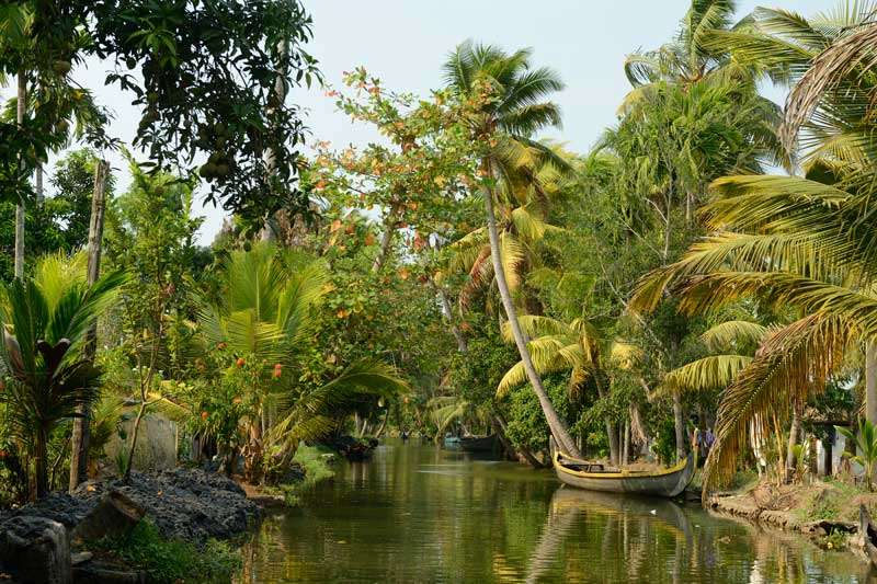 De Backwaters van Kerala<br>
