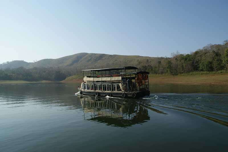 Maak een boottocht op het meer van Periyar<br>