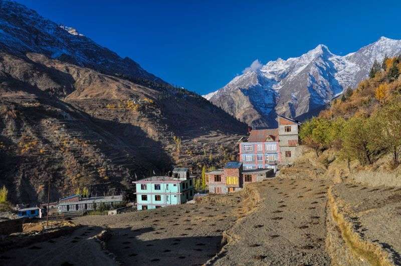 Het bergachtige Ladakh