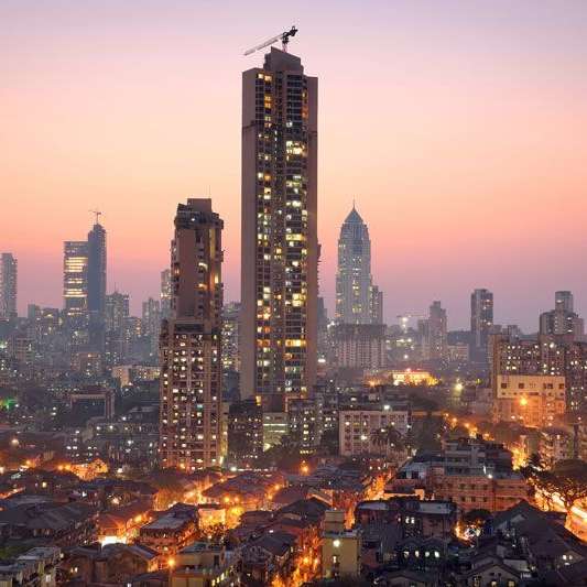 De wolkenkrabbers van Mumbai