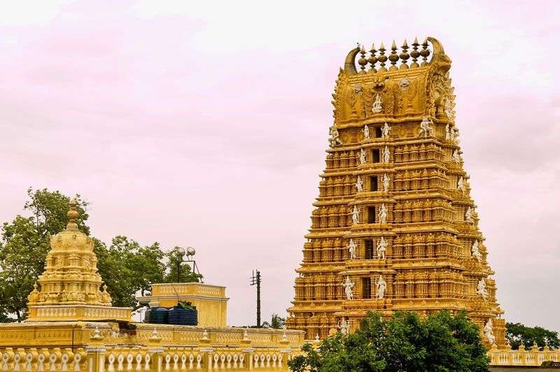 Chamundeshwari tempel in Mysore<br>
