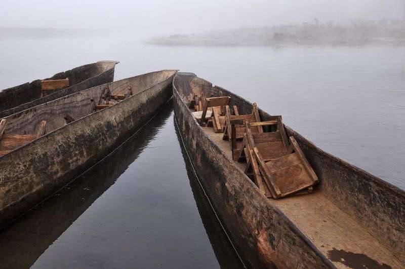 Kano's in de rivier<br>