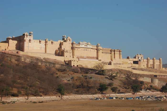 Amber fort in Jaipur <br>