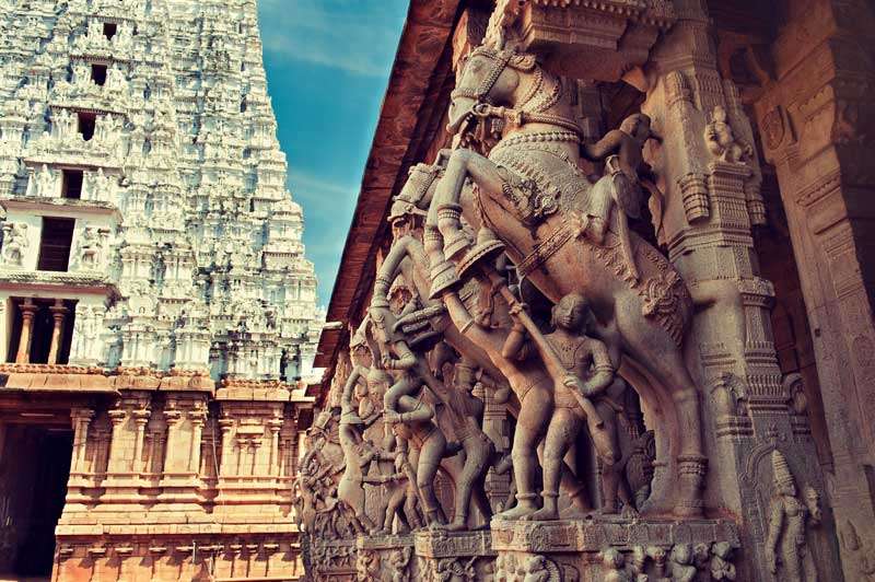 Sri Ranganathaswamy tempel in Trichy<br>