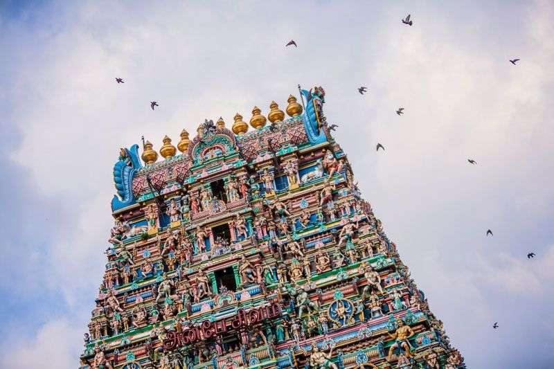Hindoe tempel in Chennai